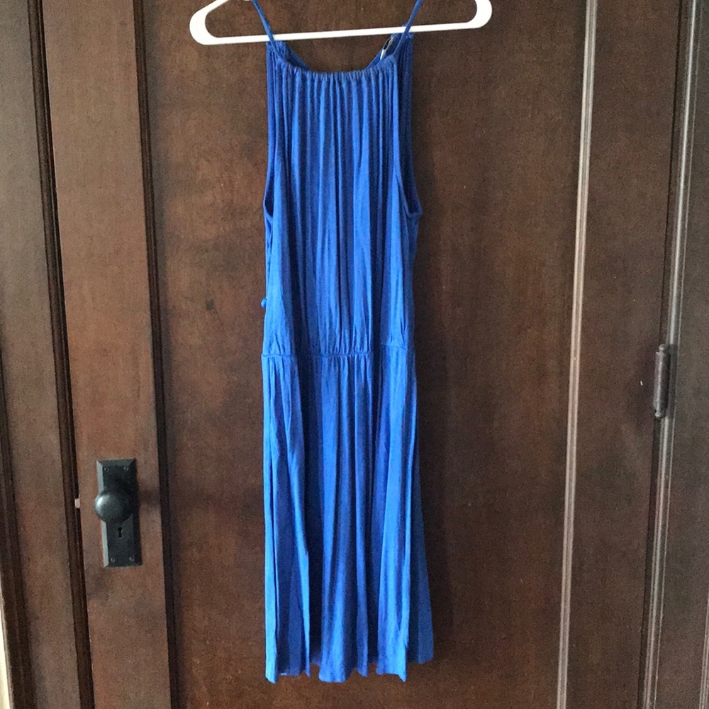 Blue dress